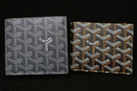 e goyard fake|authentic goyard wallet.